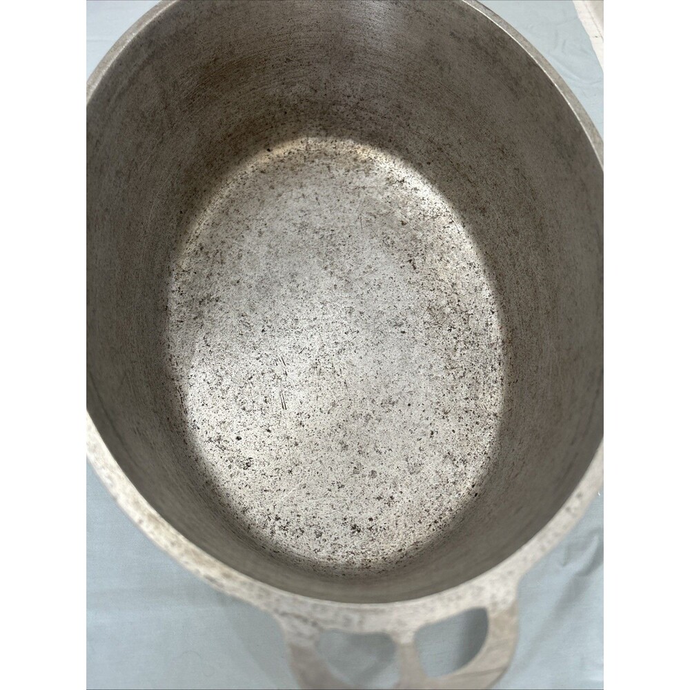 Vintage Master Maid Cast Aluminum Oval Dutch Oven Roaster w/Lid Made In USA - Picture 3 of 11